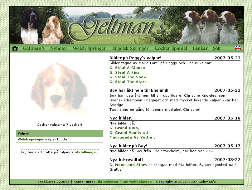 Geltman's start page